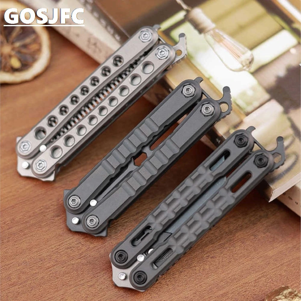 RUISHA MOYEWORKS Titanium Comb Zirconium Fork 3.0 Outdoor Tactical Artisan Fork Practice Dump Comb Head Accessories Toys