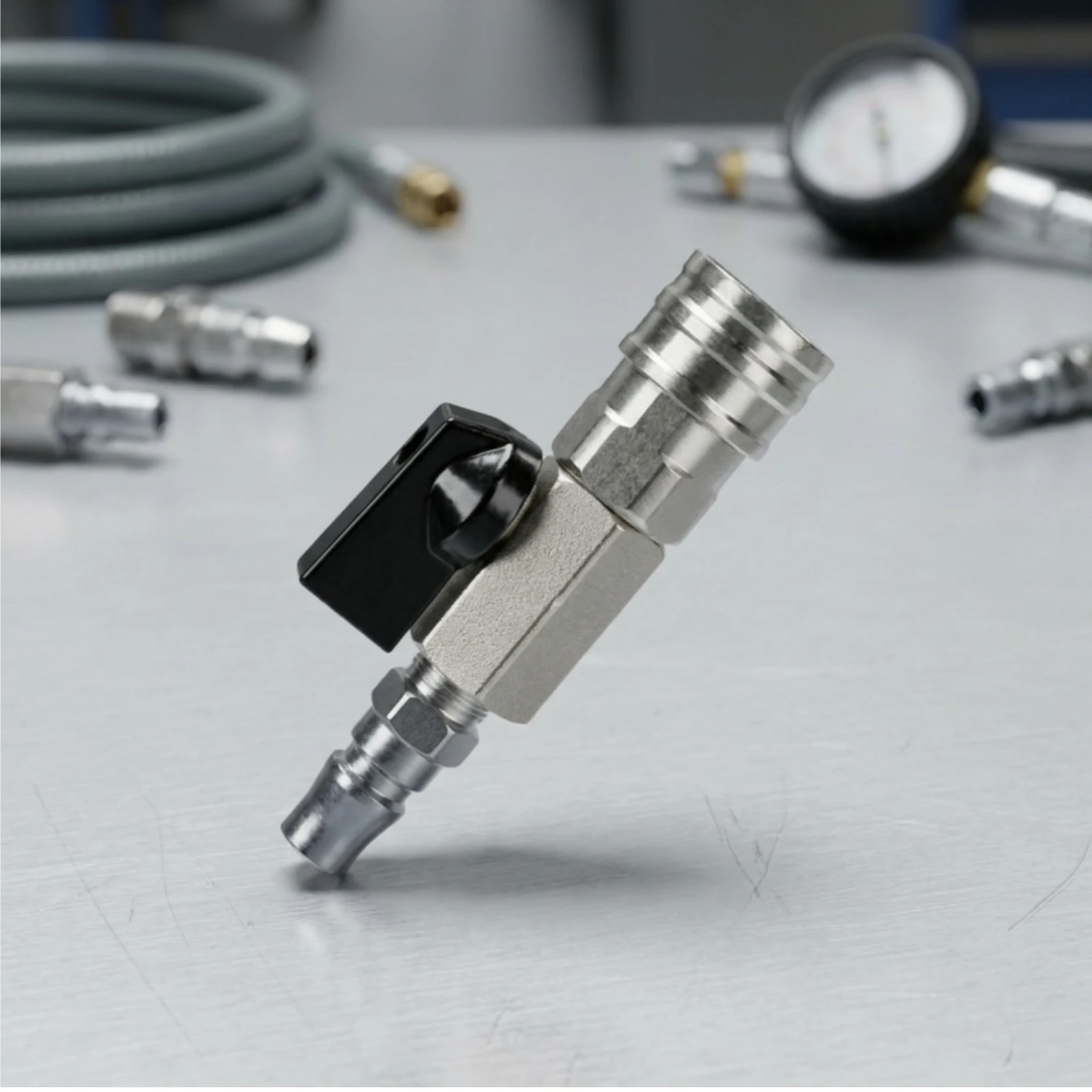Ball Valve with Quick Connect Fittings Compact Quick Connect Ball Valve Industrial for Pressure Washing