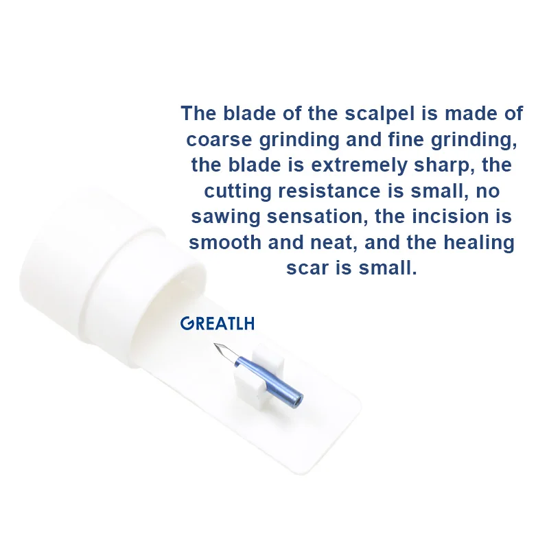 Titan Eye Ophthlamic Surgical Instruments Saphirmesserklinge oder Spitzen