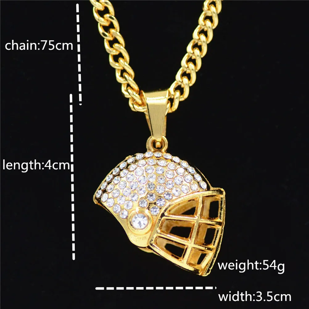 

Sparkling Rhinestone Plated Football Necklace Jewelry Unforgettable Gift for Girlfriend Wife Mother Daughter
