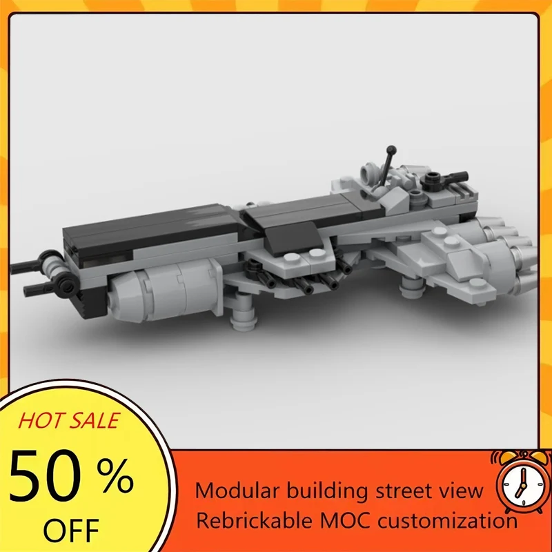 

Набор из 95 деталей: популярная модель космического корабля из фильма «Звездные войны», модульный конструктор MOC, технологичный подарок, праздничный набор для сборки, детский игрушечный комплект