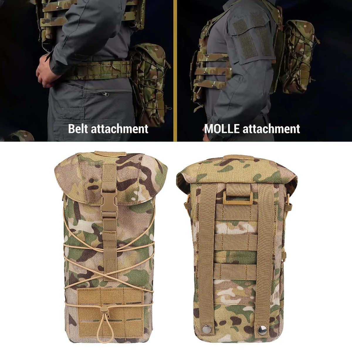 

Multi-function Tactical GP Pouch General Utility Waist Bag Fan Waist Sundry Recycling Pouch Molle Hunting Gear Accessories