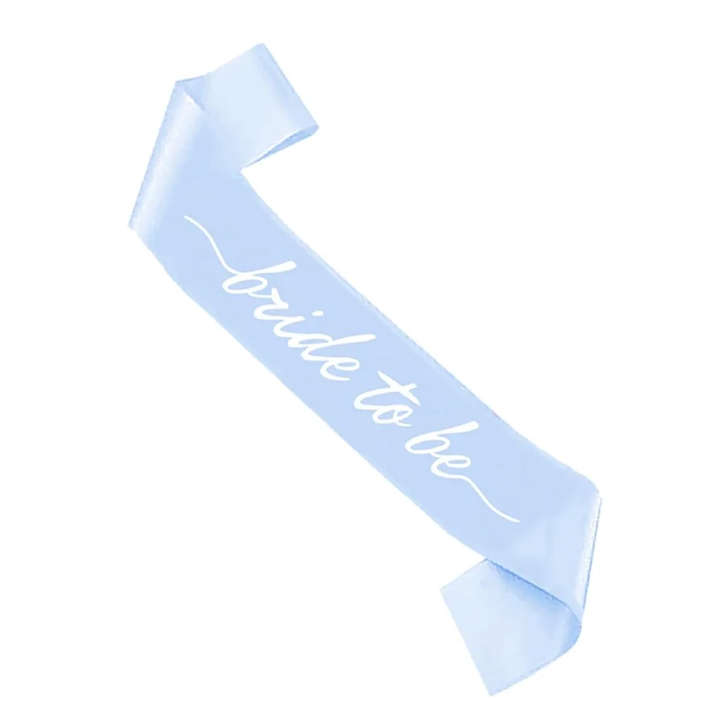 Brautaccessoires, Schärpe für die zukünftige Braut, Perlen-Schleife, Schleier, Kosmetiktasche, Brille, Junggesellinnenabschied, Brautparty, Verlobung, Hochzeitsfeier, Dekoration – Detail 2