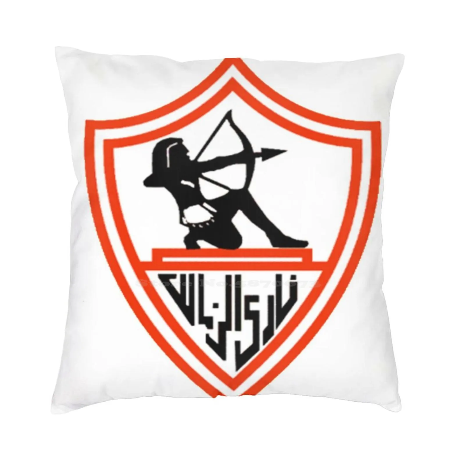 El Zamalek Fc Pillowcase Bedroom Home Decoration Cairo El Ahly African Cup Al Ahly Al Firaeina Al Gazira Al Qahira Black Caf