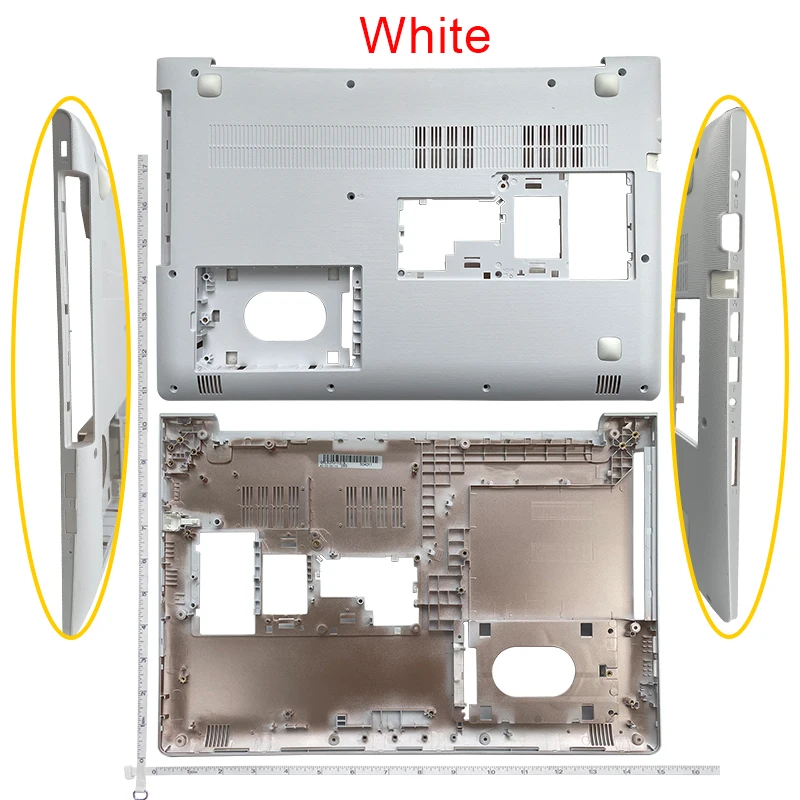 Imagem -06 - Capa Superior e Inferior da Base Shell para Lenovo Ideapad 51015ikb 510-15isk 510-15abr 310-15ikb 310-15isk 310-15abr Novo