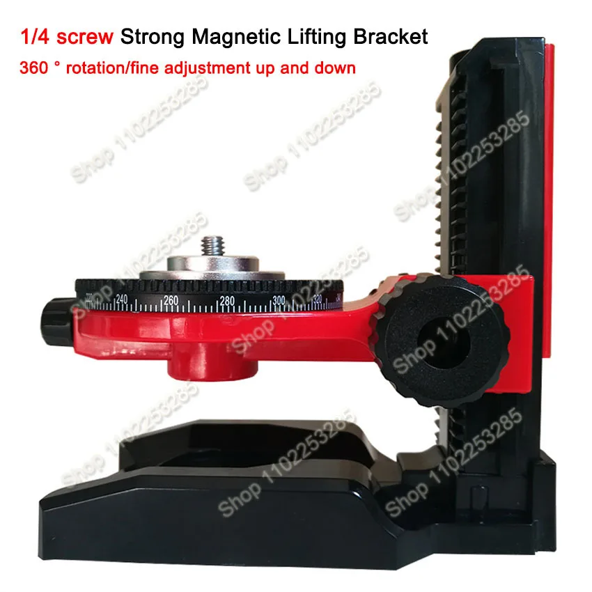 

Регулируемая подставка для интерфейса 1/4 дюйма, L-образная многофункциональная подставка для выравнивания, основание лазерных уровней, магнитная вешалка