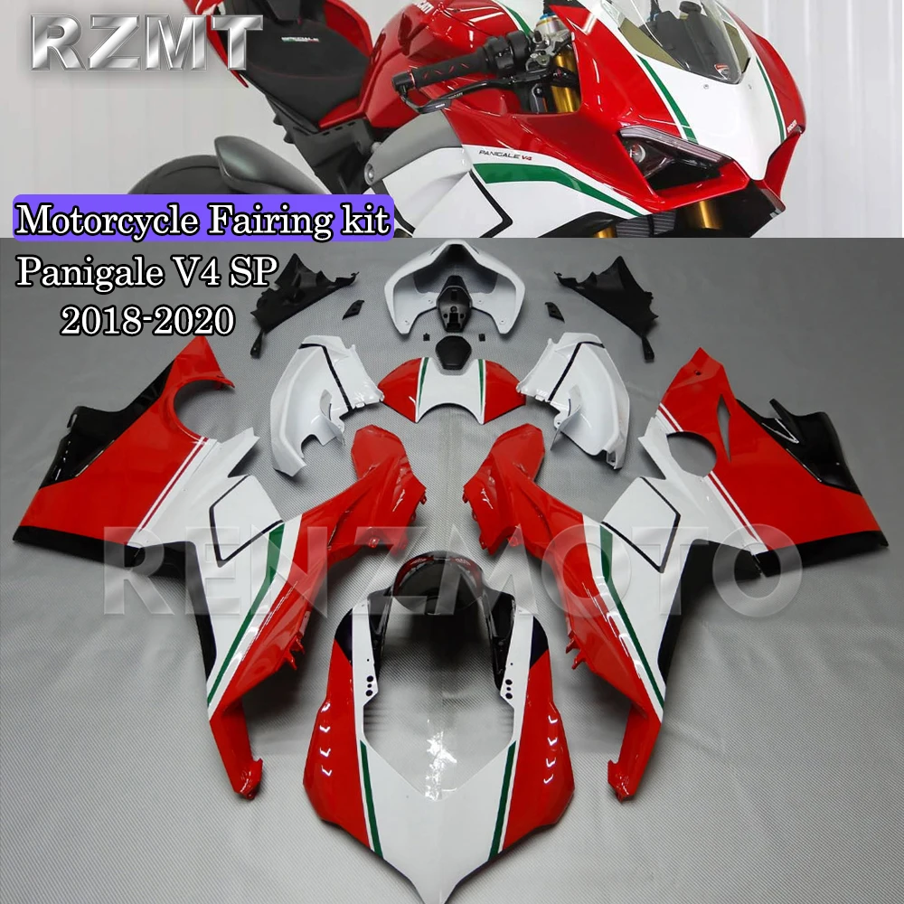 Kit carenatura moto per DUCATI Panigale V4 SP 2018 2019 Kit corpo completo Carenature con alette