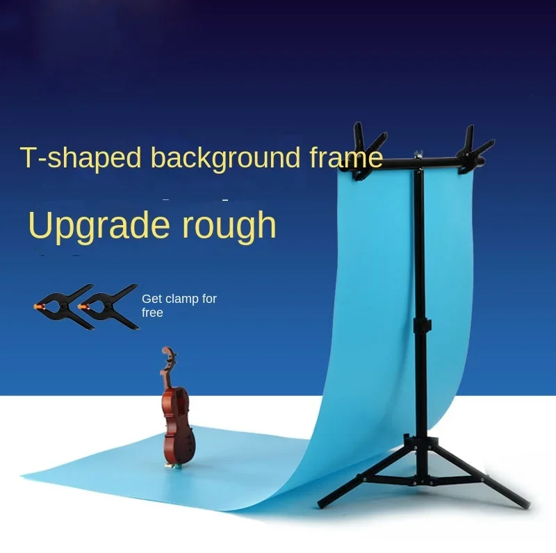 Background Stand T Shape Adjustable Desktop Background Stand for Product Photography Food Photography PropPhotographyAccessories