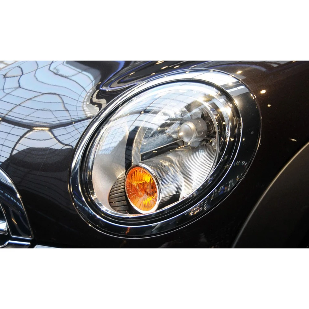 For BMW Mini R55 R56 2007 2008 2009 2010 2011 2012 2013 Car Headlight Shell Transparent Lampshade Headlamp Cover Lens Plexiglass