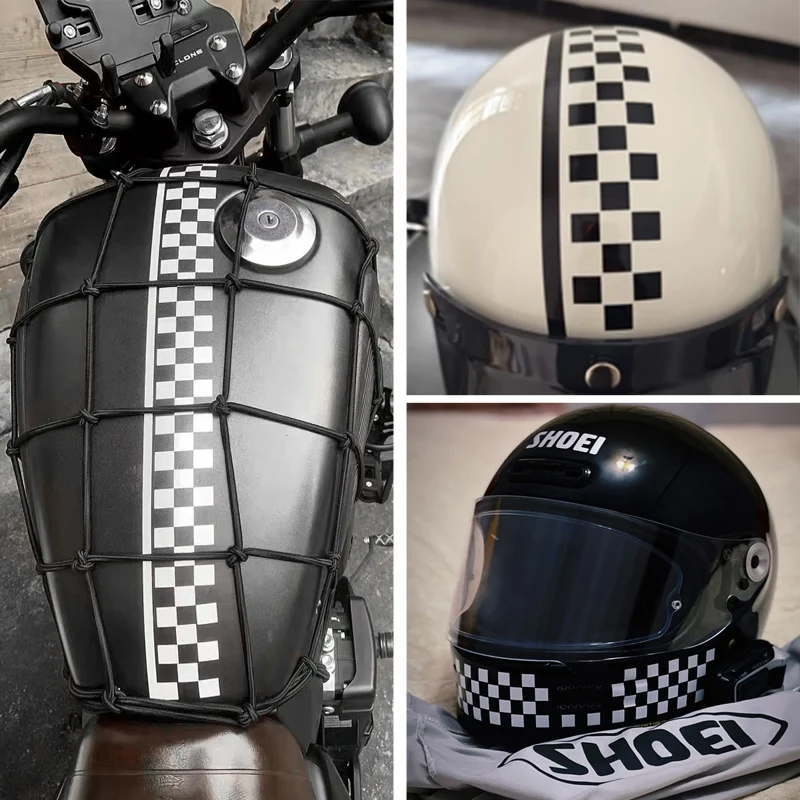 1PC 50CM Streifen Motorrad Aufkleber Refit Motorrad Kraftstoff Tank Körper Dekoration DIY Racing Helm Aufkleber Wasserdichte Vinyl Aufkleber – Detail 4