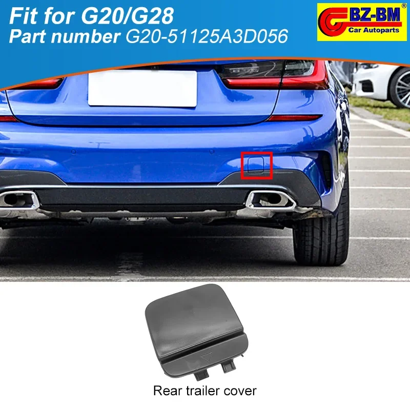 

Front Rear Bumper Trailer Tow Eye Hook Cap Cover For BMW G20 G21 M M3 I3 SPORT 51125A3D056 51129448791 51118085454 51118085453