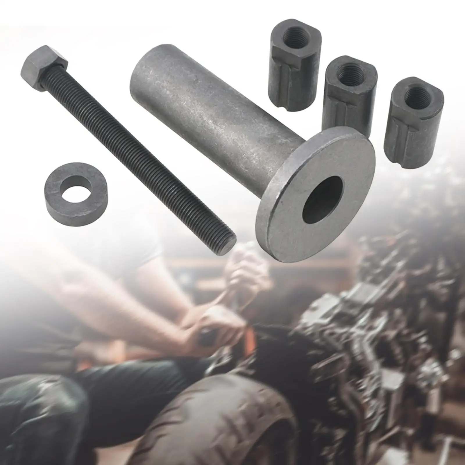 Multi Purpose Crankshaft Tool Steel Construction Motorcycle Specialty Repair Kit for Vertical Crankcase Installation
