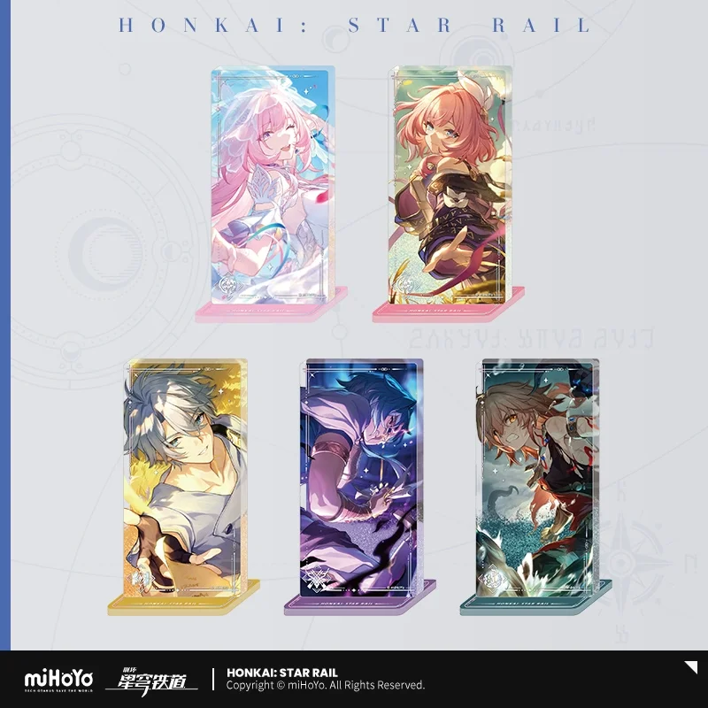 Sunsyea Honkai Star Rail الرسمية Merch miHoYo الأصلية أصيلة سلسلة مخروط الضوء الاكريليك الرمال المتحركة زخرفة Phainon Mydei