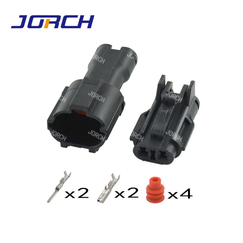 Conector hembra macho de cableado KET de Sensor eléctrico impermeable de 2 pines para Hyundai Elantra MG 640322 -5 MG 610320 -5