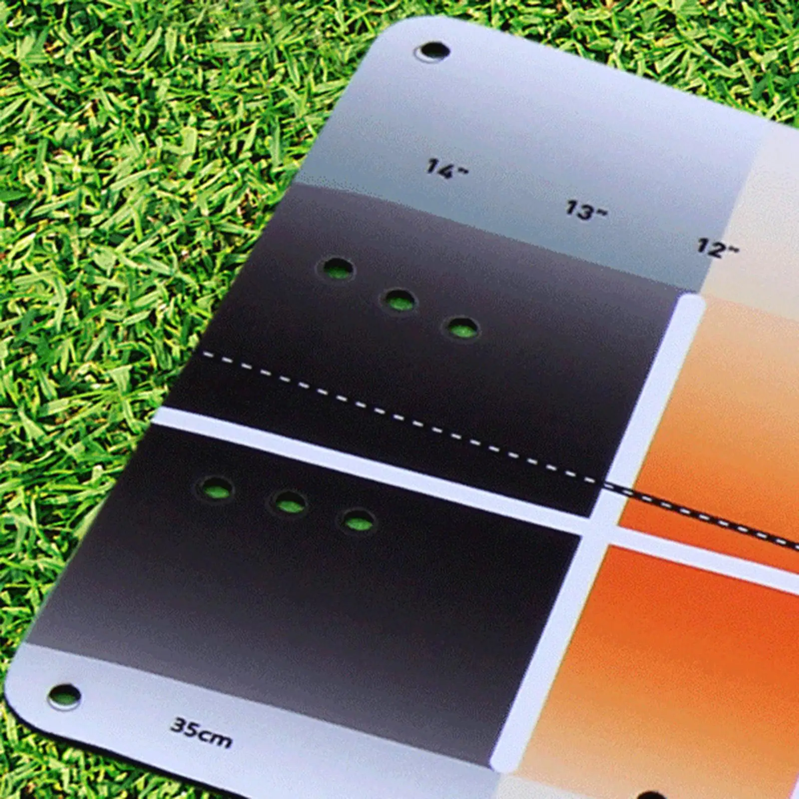 Golf Putter Putting Mat Trainer Indoor Green Pad Equipment Line Golf track Blanket Aiming Hitting Kit paper Aids Putter Tra