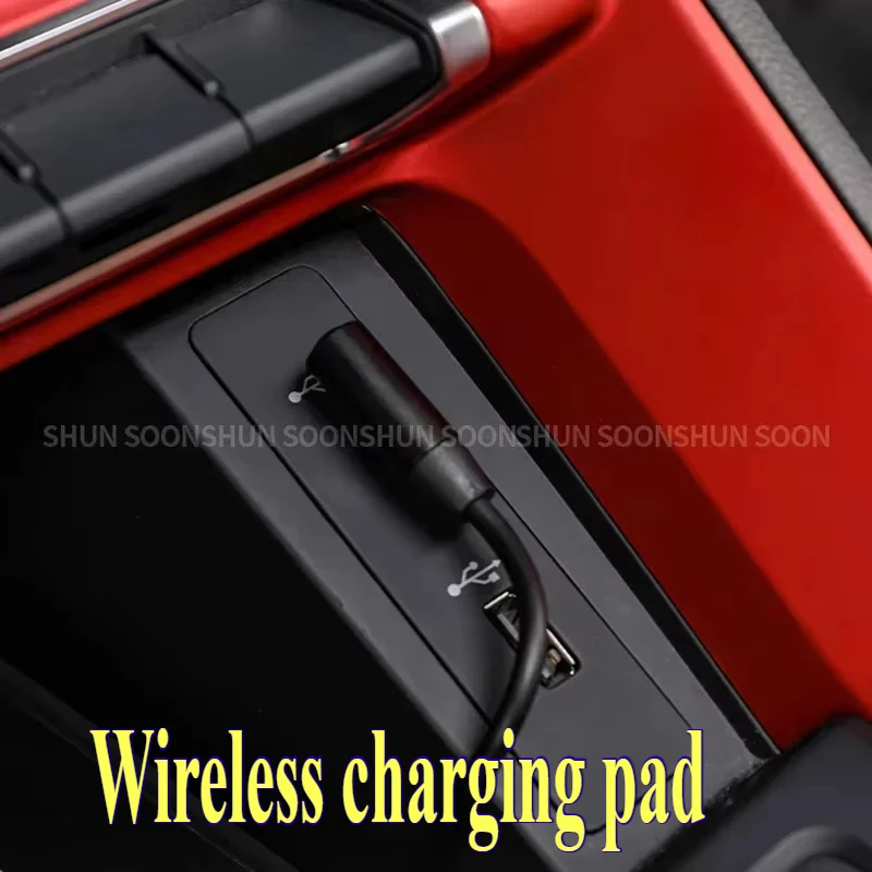 

For Audi Q3 2019 2020 2022 2023 LHD Vehicle-mounted intelligent wireless charger nondestructive quick charging plate product