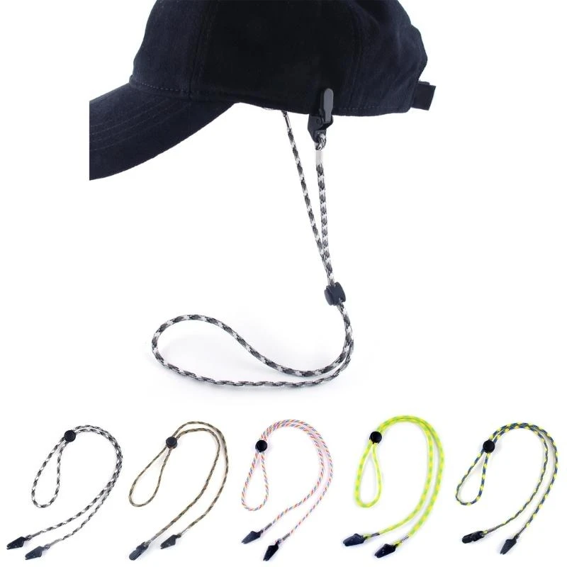 

R1WE Multiple Functional Hat Strap for Adult Bucket Hat Lanyard on Bag Hat Holder for Travel Hat Holder Outdoor Travel Supply
