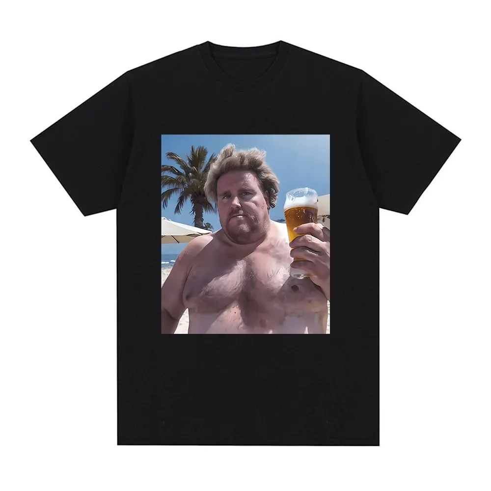 Drachenlord Poster Leckeres Bier auf Madeira Grafik T-Shirt Männer Frauen Kleidung Mode Vintage Kurzarm T-shirts Streetwear