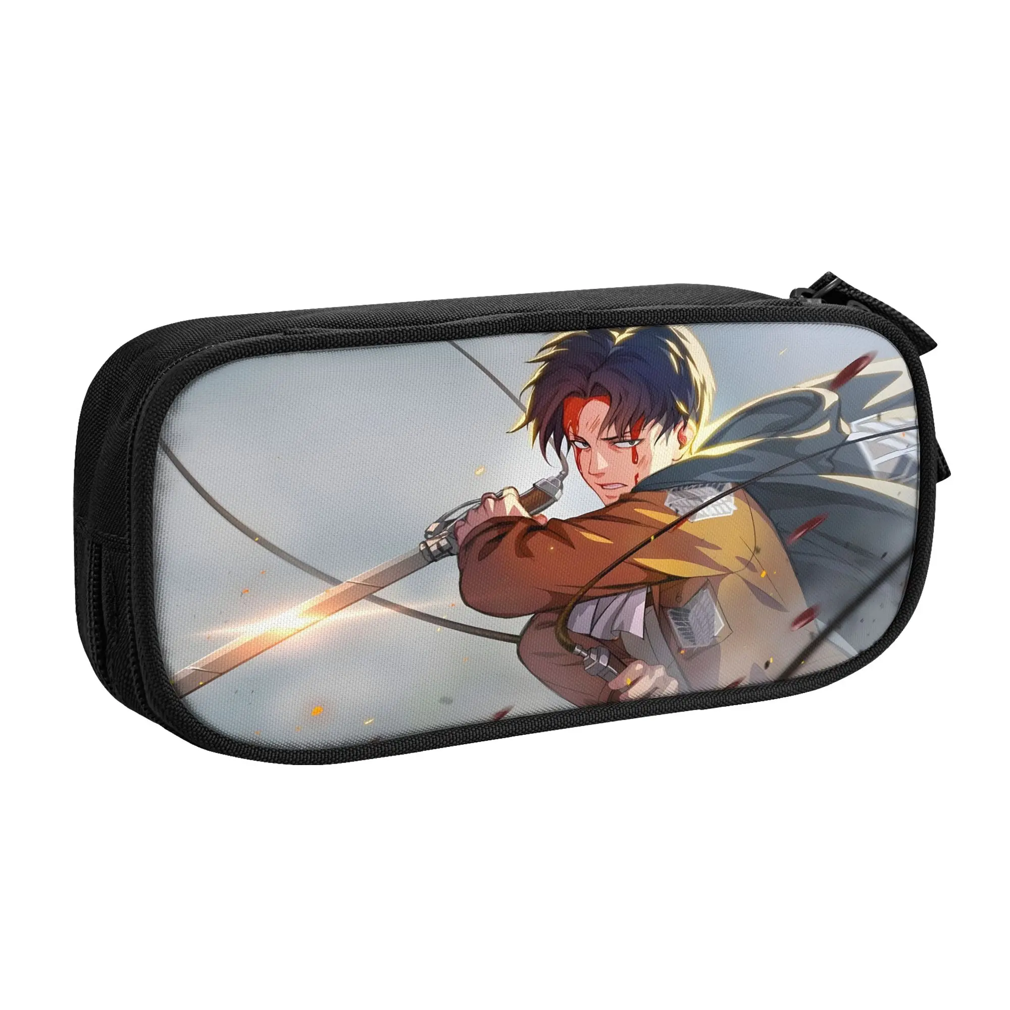 estojo-de-lapis-levi-para-estudantes-caixa-de-canetas-bolsa-de-lapis-material-escolar-attack-on-titan-bolsa-porta-canetas