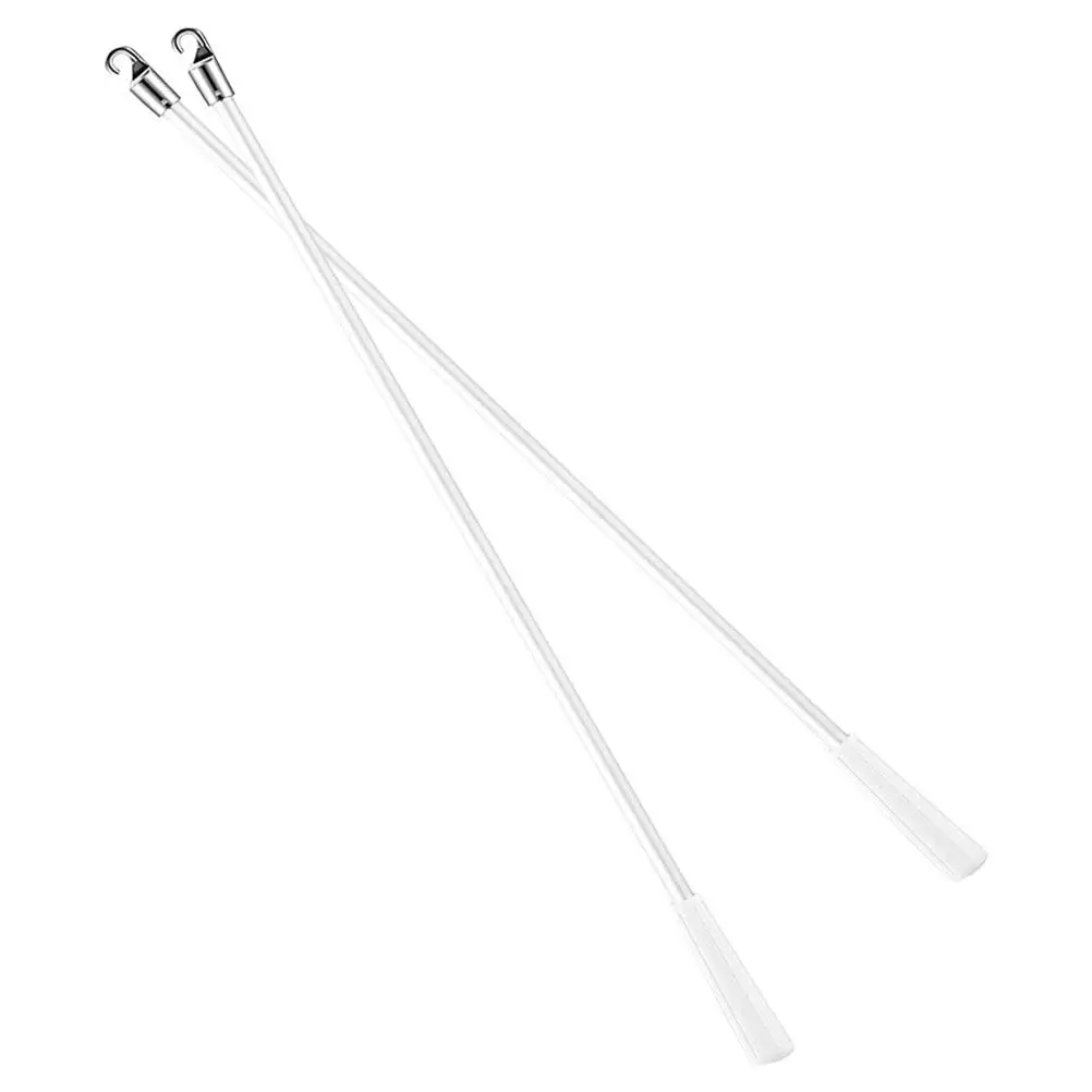 

2 Pcs Blind Stick Curtain Rod Shutters Vertical Blinds Slats Glass Fiber Pleated Wand with Handle