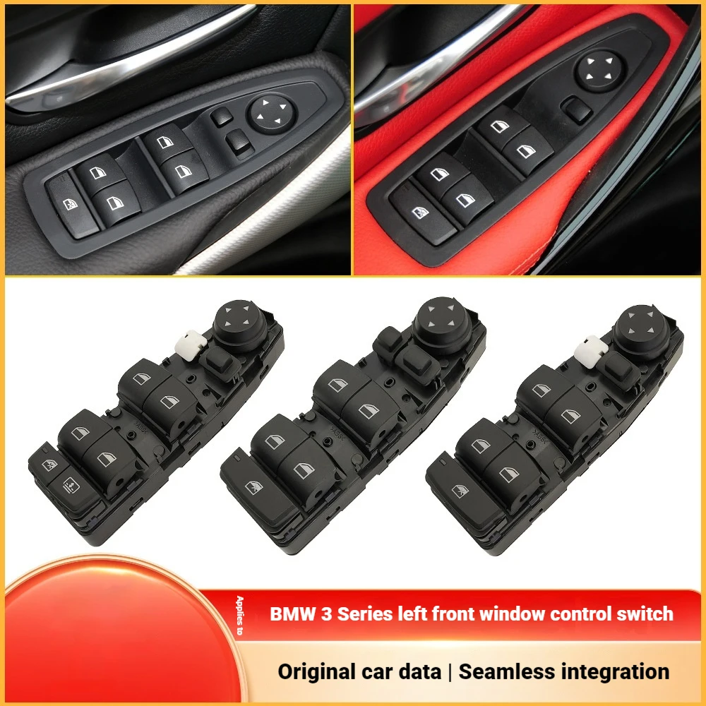 For BMW 3 Series Left Front Glass Lift Switch F30 F35 Main Driver Power Window Switch for 12-19 years