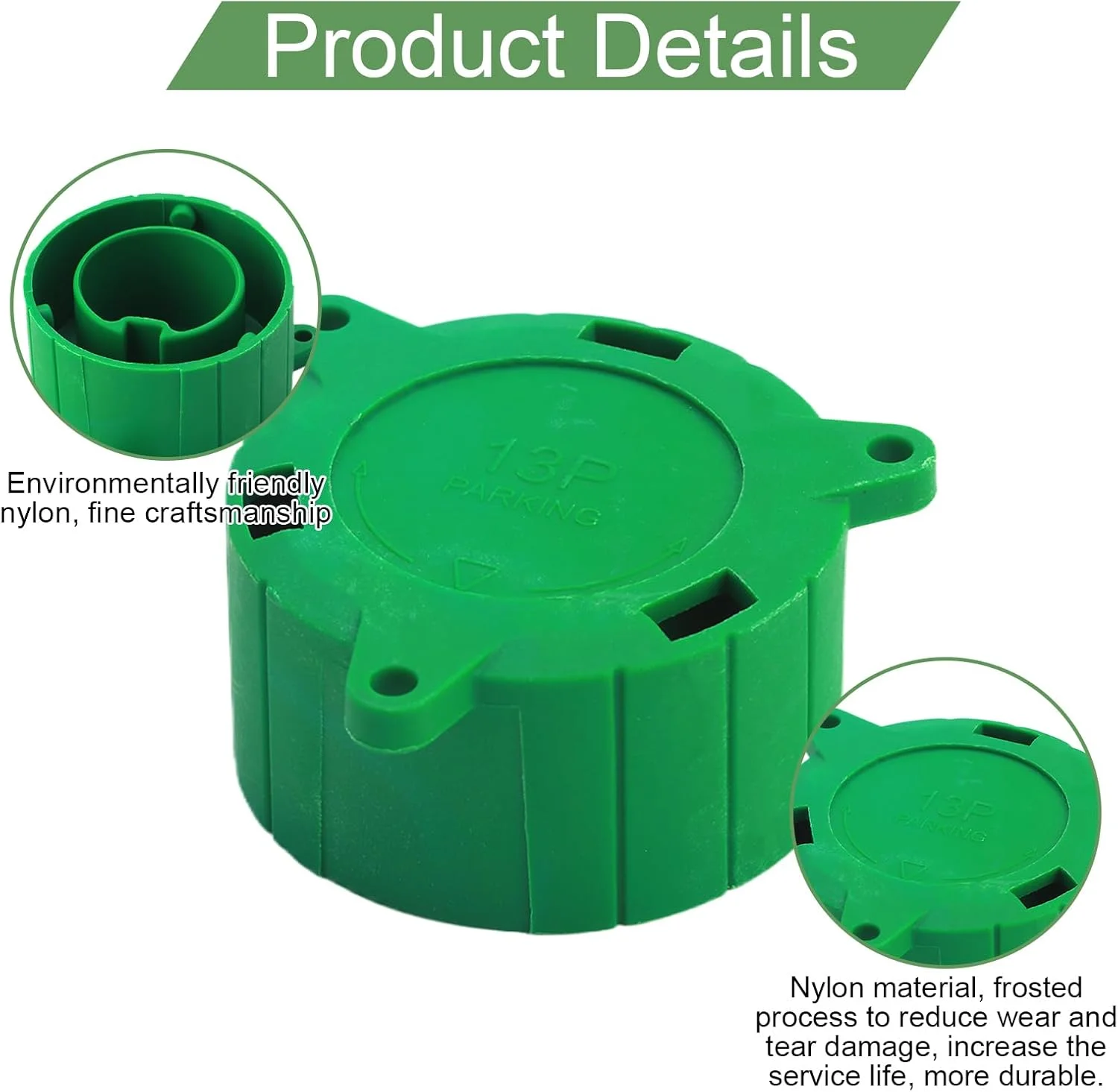 

Universal Parking Socket Protection Towing Adaptor For 8 13-Pin Dust Cap Trailer Connector Plug Dustproof Cover Dust Cap