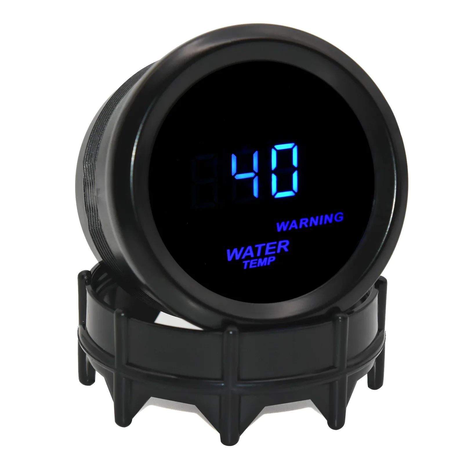 52mm Auto-Wassertemperaturanzeige 40-150 Celsius Wassertemperatur Blaues Licht Autoanzeige mit Warnalarm-Sensor Automotoranzeige 12V – Detail 12