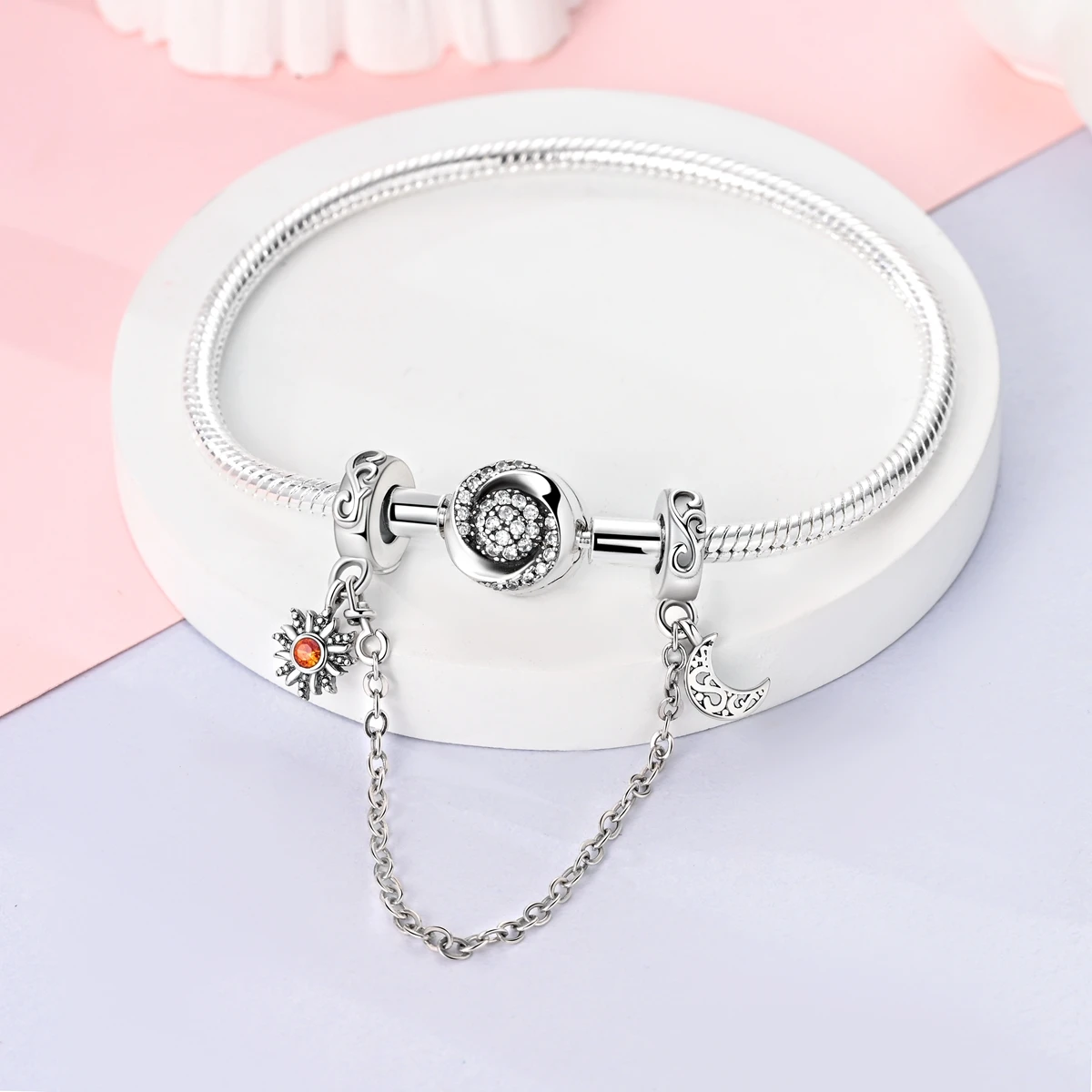 Fit Original Bracelets Silver Plated Fatima Dream Catcher Evil Eyes Charms DIY Beads For Women Jewerly Making Gift