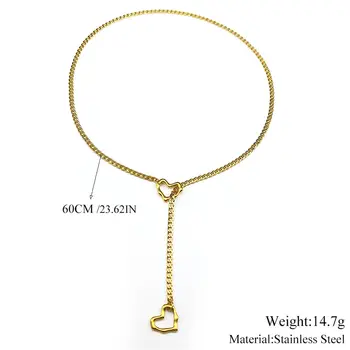 10 best sales naszyjnik z zamkiem łańcuchowym - №4