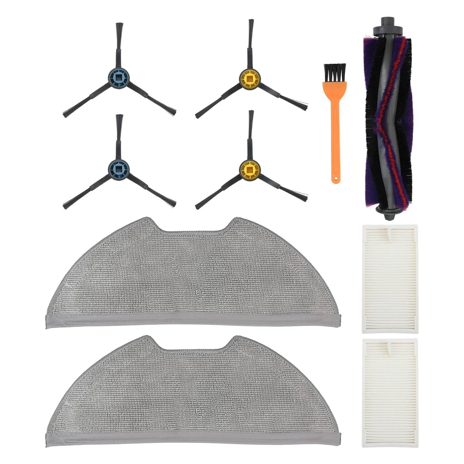 

Совместимые запасные части для Eureka E10s, фильтр основной щетки и набор тряпок для швабры для повышенной эффективности очистки