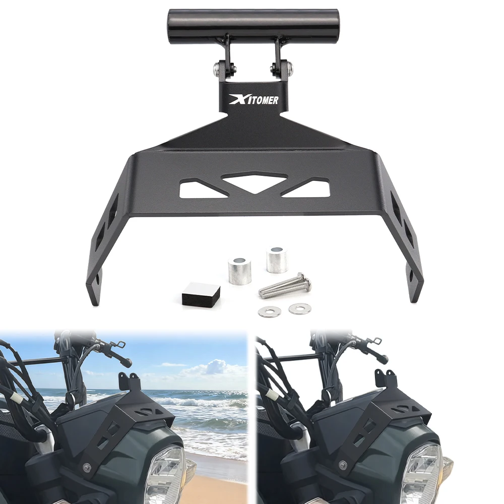 

Fit For Honda navi 110 2022 2023 2024 navi110 Motorcycle Aluminum GPS Phone Navigation Mount Bracket Adapter Support Holder