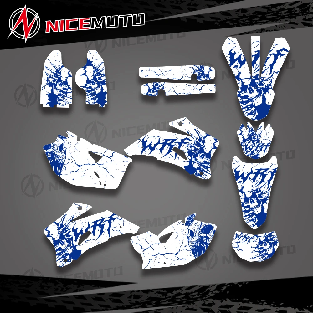 Fairing For YAMAHA WR250F WR450F WRF 250 450 WR 250F 450F 2007 2008 2009 2010 2011 Motorcycle Graphics Background Decals Sticker