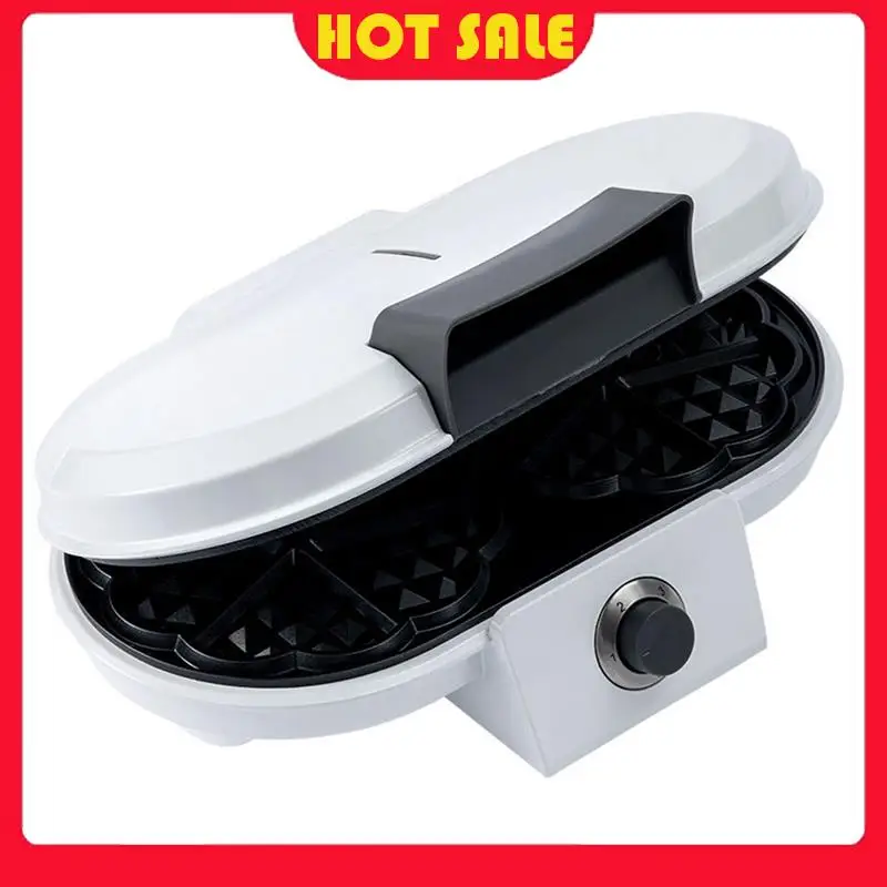 Necesita máquina para hacer gofres Love Home, máquina para hacer sándwiches, máquina para hacer gofres multifunción con doble bandeja, máquina de desayuno con calefacción, enchufe europeo