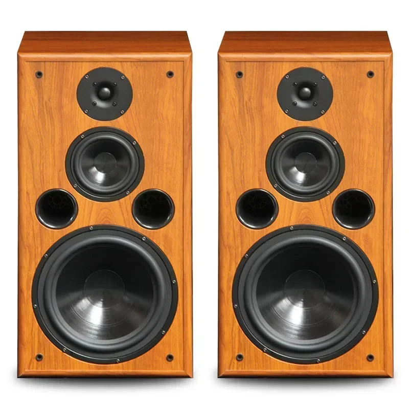2026 200W 10 Inch Three-way Speaker Hifi Home Theater System Audio Sound Amplifier Bookshelf Speaker Monitor Passive LoudSpe