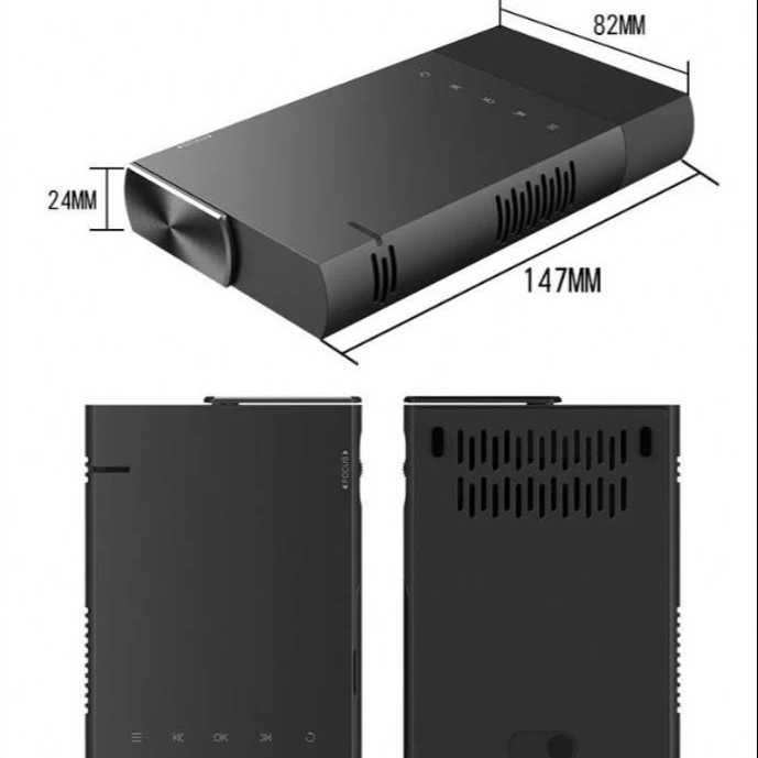 

Mini WIFI Portable Home Theater DLP Mobile Androied S1 Projector