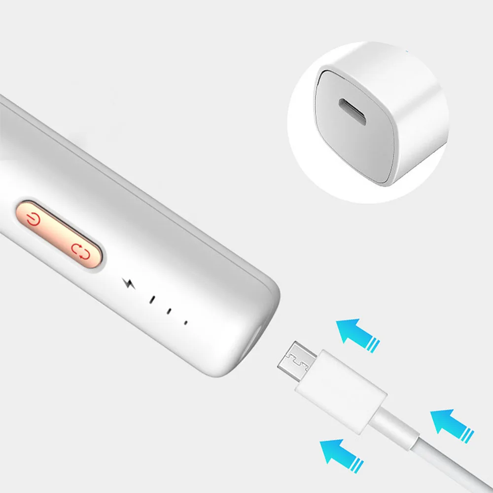 【شحن سريع USB + تعديل 3 سرعات】مجموعة مبرد أظافر كهربائي محمول: مانيكير/إزالة/تلميع الكل في جهاز واحد.