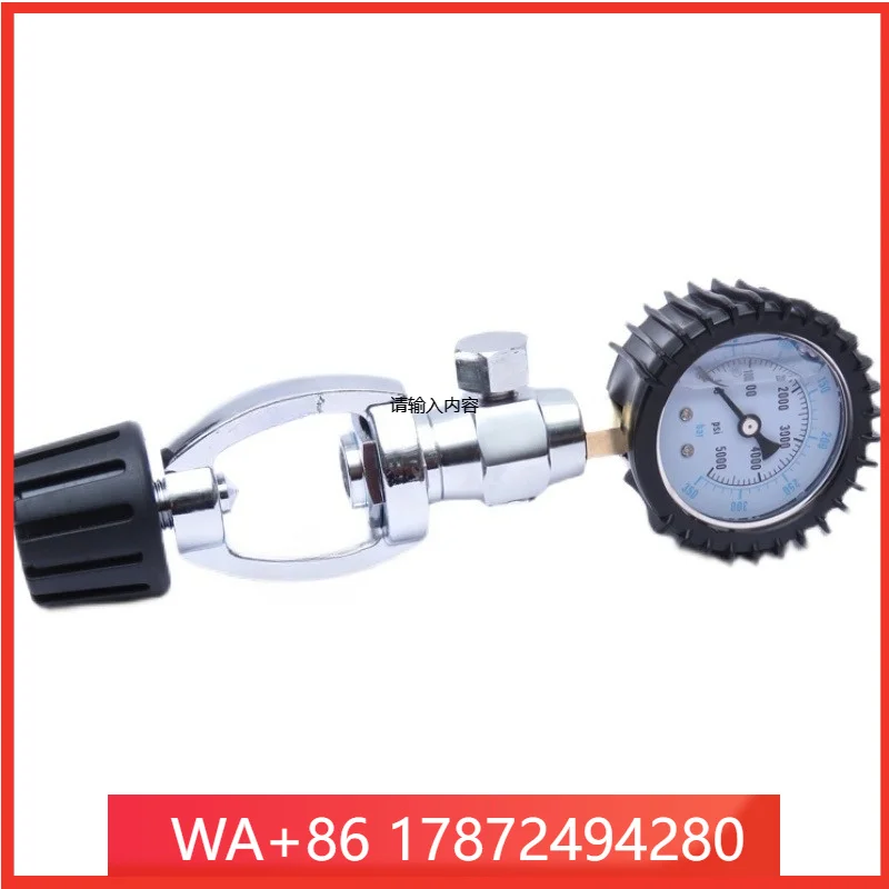 Maintenance regulator, medium pressure gauge, quick release adjustment tool