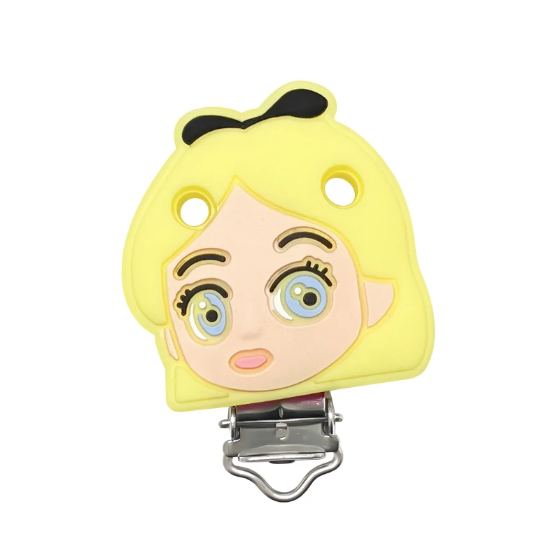 3 Stück Neue Silikon-Clips DIY Baby-Beißkette Nippelketten-Zubehör – Detail 10