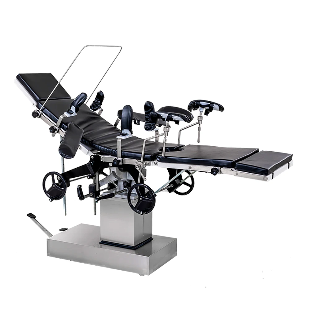 patient general surgery and urology manual mechanical hydraulic pneumatic ot surgical operating table