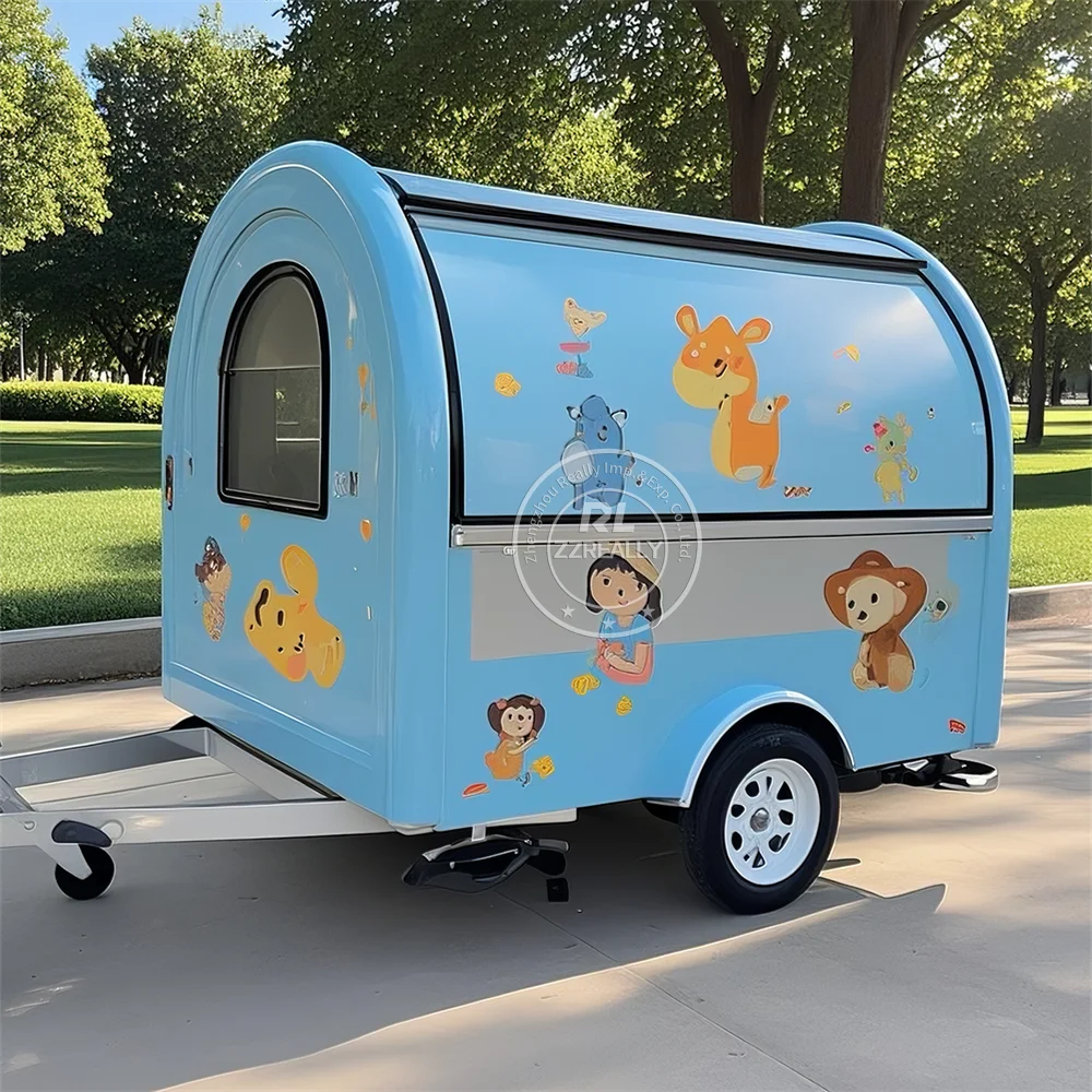 

Американский стандарт Food Trailer Автобус Food Truck Индивидуальное кухонное оборудование Тележка для еды Киоск для мороженого