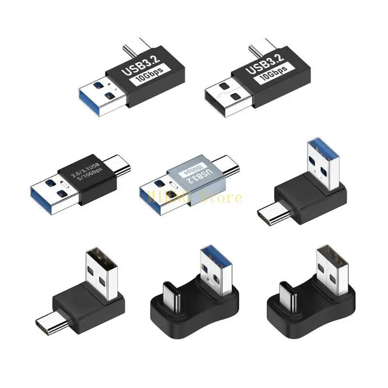 Type-C до USB3.1 Адаптер 60WQC Зарядное устройство 10 Гбит / с передачи данных Скорость передачи данных USB C Адаптер лучшая