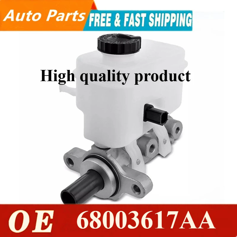 High quality New Brake Master Cylinder with Reservoir & Sensor  68057474AB For Jeep Wrangler JK 2007-2017 68003617AA  68057474AA