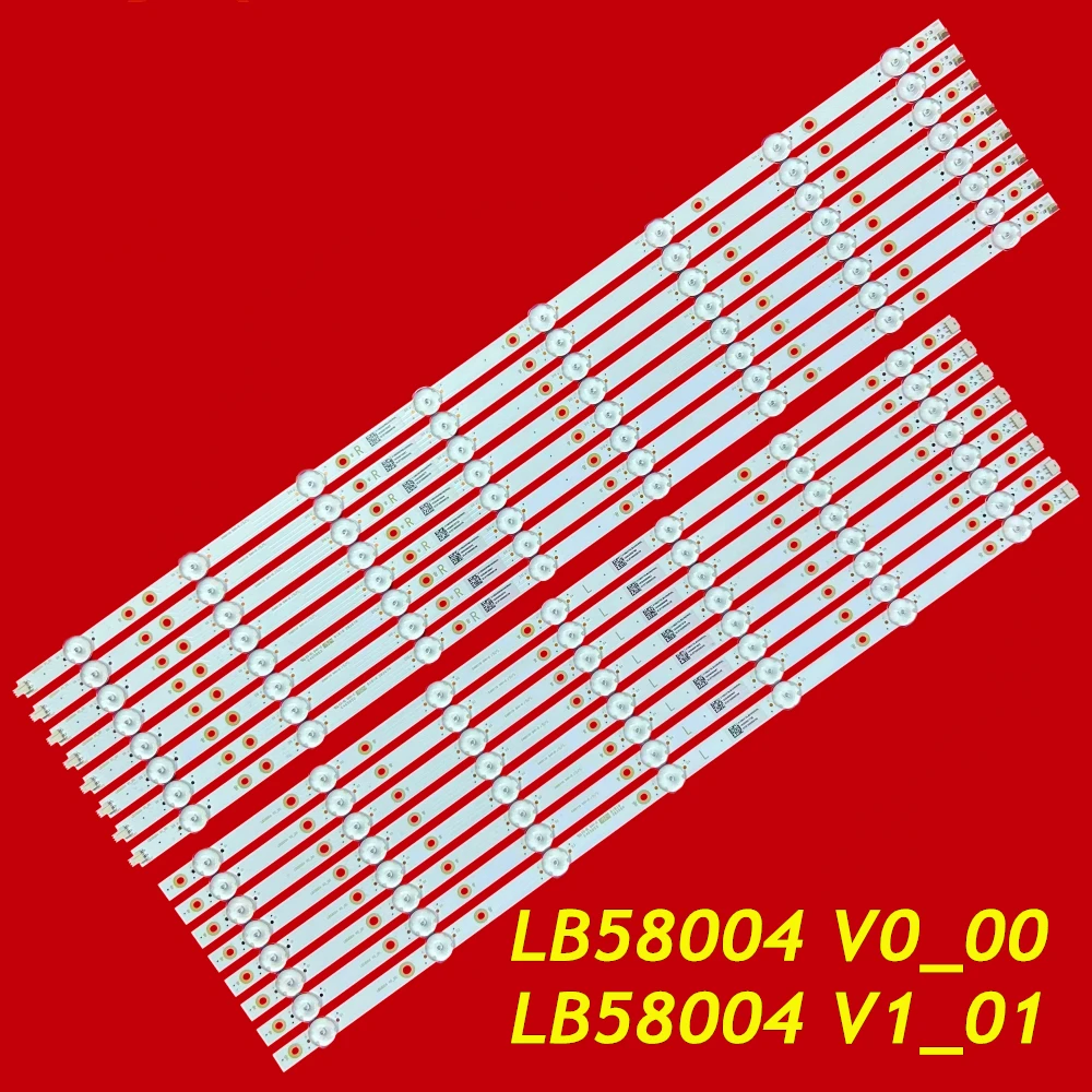 

Светодиодная лента для 58PUS6704/12 58PUS6754/12 58PUS7304/12 TPT580B5-U2T01D LB58004 V0 _ 00 V1 _ 01