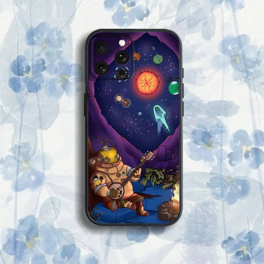 O-Outer W-Wilds Coole Handyhülle für iPhone 17,16,15,14,13,12,Pro,Max,Plus,E,SE4,Air,Mini Black Soft Box