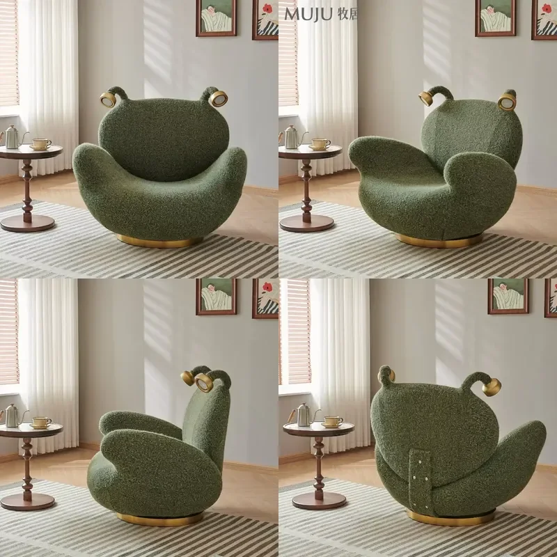 2026 Hot Sale Leisure Chair for Internet Celebrity Single Sofa Chair Dring Stool Soft Bag Recliner Lazy Sofa Creativity