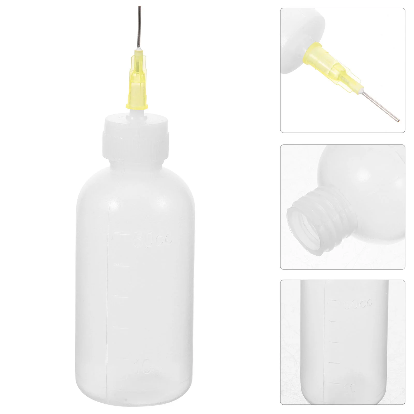 

Pointed Bottle Pottery Tools Precision Tip Applicator Craft Glaze Bottles with Fine Needle for Squeeze