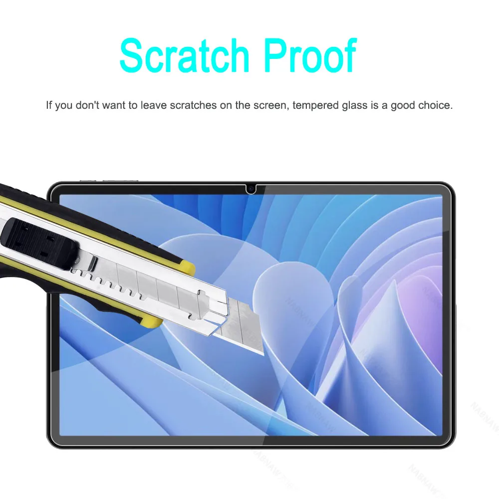 2 Pieces Scratch Proof HD Tempered Glass Screen Protector For DOOGEE T30 Pro Tablet Film 11 Inch Glass Protector