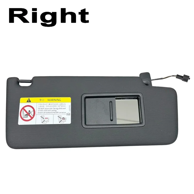 

Эффективный 1 пара внутреннего солнцезащитного козырька для VW Tiguan 2 AD R Line Touran 5T ID.4 Skoda Kodiaq RS 2018-2022 5TD857551 5TD857552