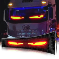 Flexible USB 5V LED Car Sign Bluetooth App Control Scrolling Custom Text Animation Business LED Advertising Display for Car Bar