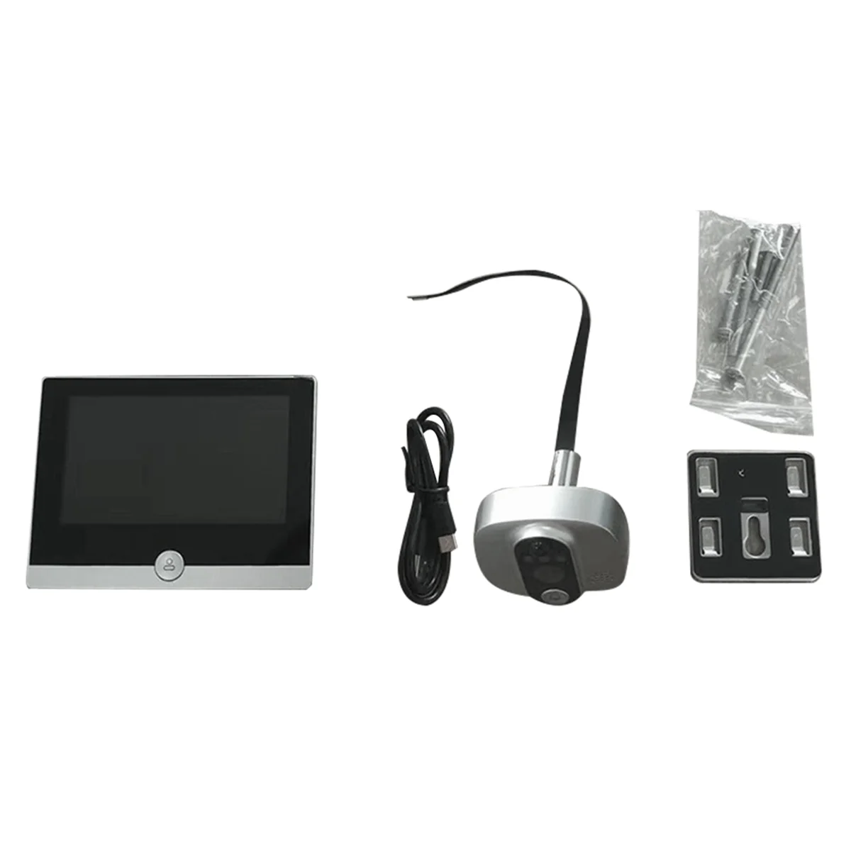 ATS-Tuya 1080P Wi-Fi дверной звонок камера для Google Alexa Smart Life беспроводной электронный дверной звонок PIR Motion